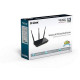 D Link DIR 816 Wireless AC750 Dual Band Router display showcasing its sleek design and features